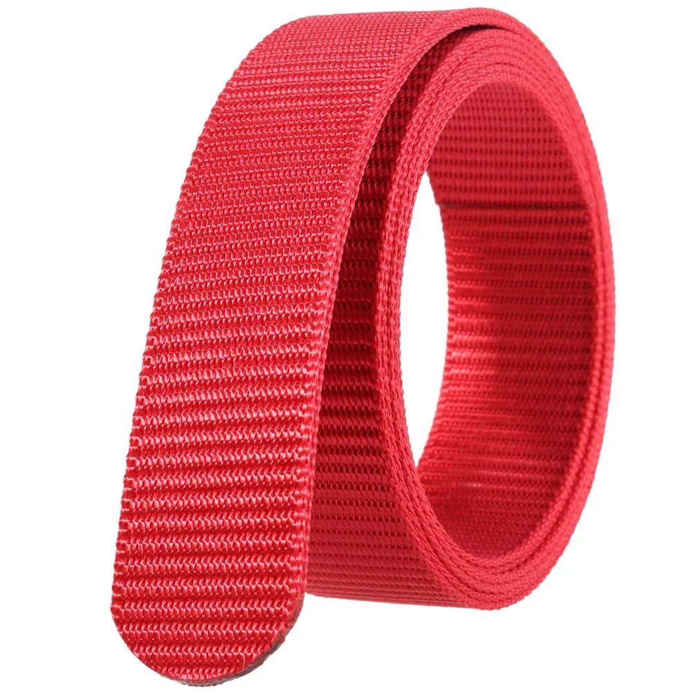 Unisex Leinwand Keine Schnalle Gürtel Hohe Qualität Outdoor Bergsteigen Multifunktionale Taktische Nylon Männer Frauen Hosen Gürtel 3,4 cm – Detail 7