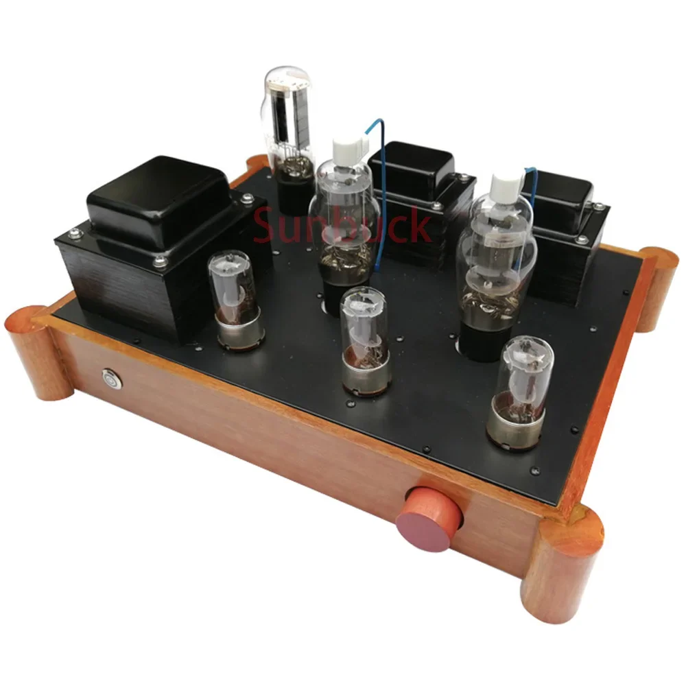 Sunbuck 6N8P FU7 5Z3P vacuum tube rectifier 807 single-ended tube power amplifier better than EL34 6P3P tube power amplifier