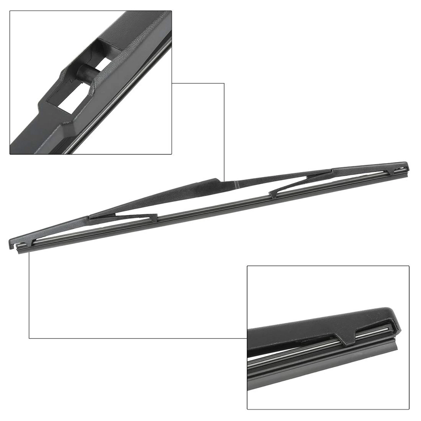 

A82E-Rear Wiper Arm With Blade Set Rear Windshield Wiper Blade Arm Set For Lexus GX470 2003-2009 - 410Mm 16Inch