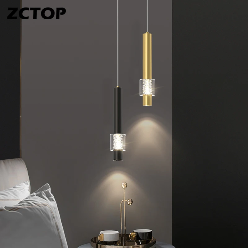 

LED Chandelier Home Lights Full Copper Hanging Lighting Fixtures For Living Room Bedroom Bedside Lights Pendant Chandeliers Lamp