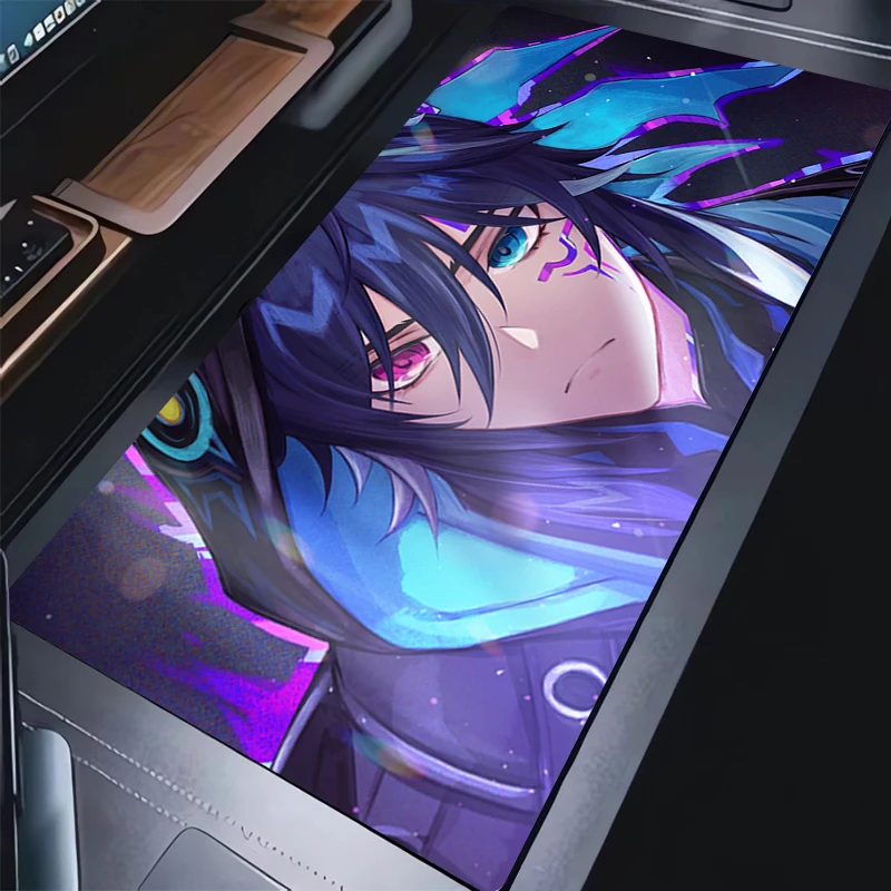 

Genshin Impact Ororon Mouse Pad Large Computer Office Game Table Mats Rubber Anti-slip Gaming Keyboard Long Desk Pads Mousepad