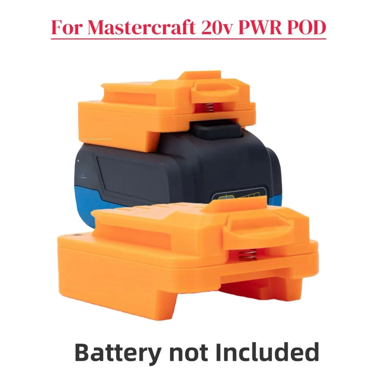 

1PCAK Battery Adapter Converter for Mastercraft 20v PWR POD 20V Li-ion to for Craftsman v20 Power Tool
