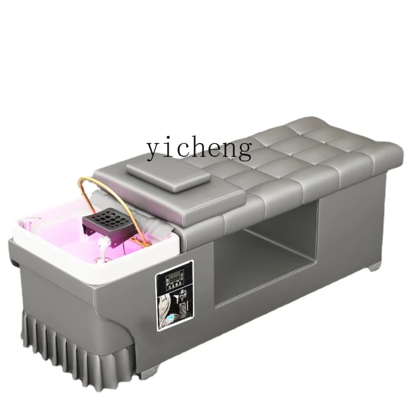 Zk Head Massage Treatment Water Circulation Fumigation Hairdressing Beauty Salon Special with Water Heater Shampoo Chair