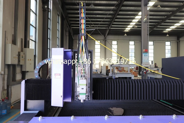 3KW 6KW 12KW 20KW Mild Stainless Steel Iron Aluminum Copper CNC Sheet Metal Fiber Laser Cutting Cutter Machine