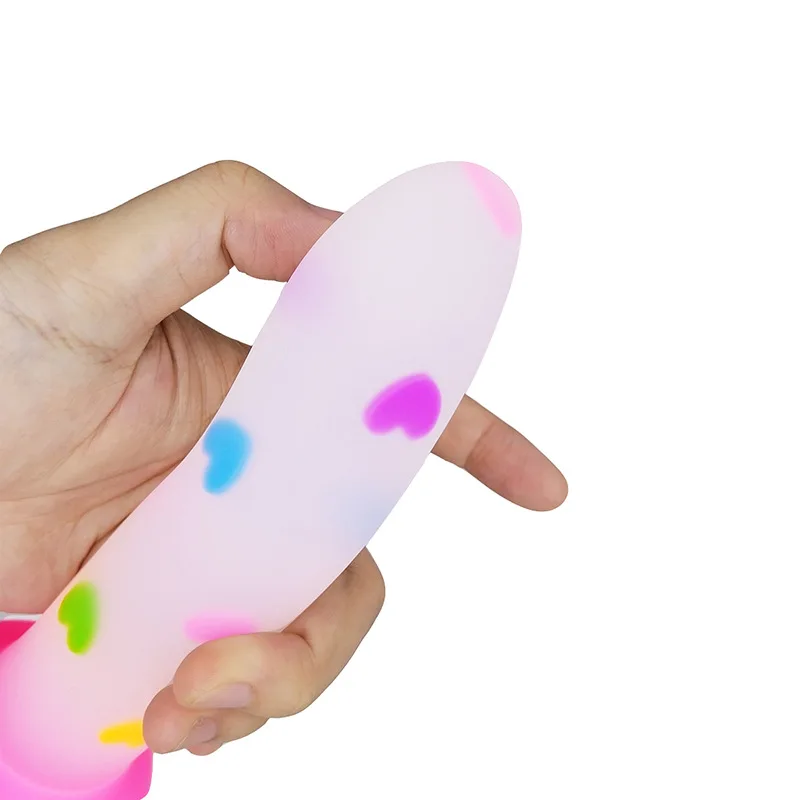 Sex Toys Night Glowing Anal Dildo Love-Jelly Noctilucent Light Anal Plug Vaginal G-spot Anorectal Prostate Massage Masturbator - view 3