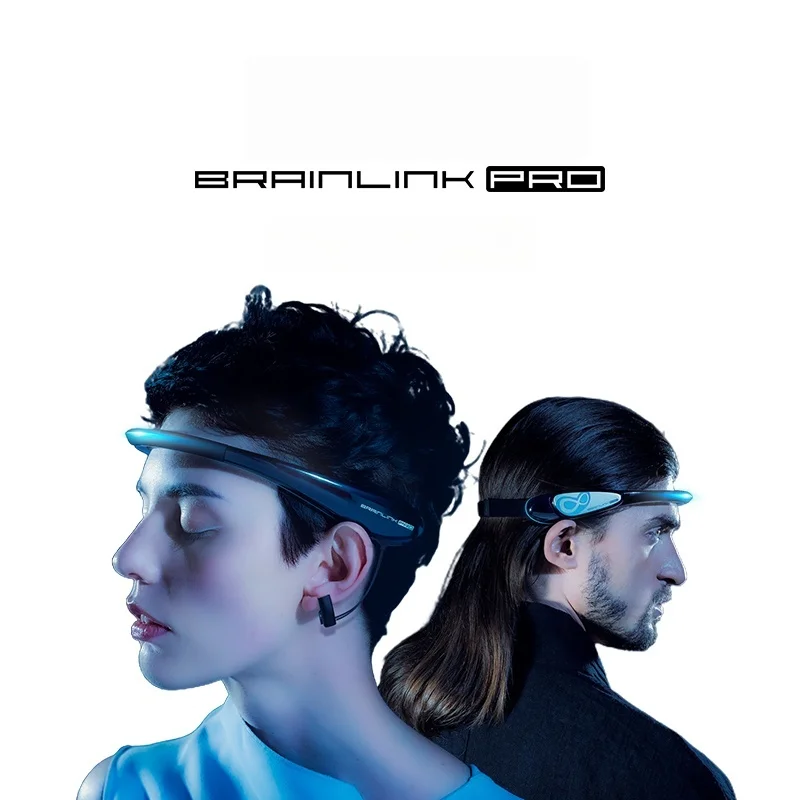 Brainlink PRO Điện Não Đồ Tai Nghe Điện Tâm Đồ Phản Hồi Tập Trung Đào Tạo Đầu Điện Não Đồ Sóng Não Cảm Xúc Phát Hiện Có Nhiều Người Chơi Trò Chơi Tương Tác