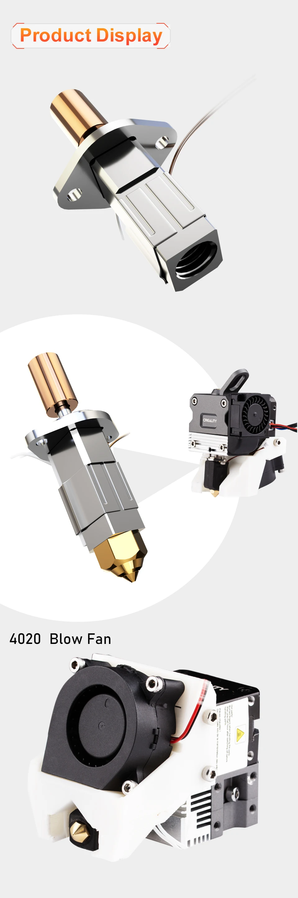 Trianglelab CHCB-OT Hotend Aktualisiertes KIT K1 HOTEND für Sprite Extruder Creality K1 3D-Drucker Creality K1 Max CR-M4 Drucker – Detail 15