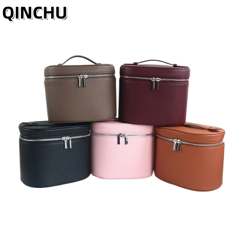

Портативная дорожная косметичка QINCHU с отделениями, многослойная, большой вместимости, для женщин