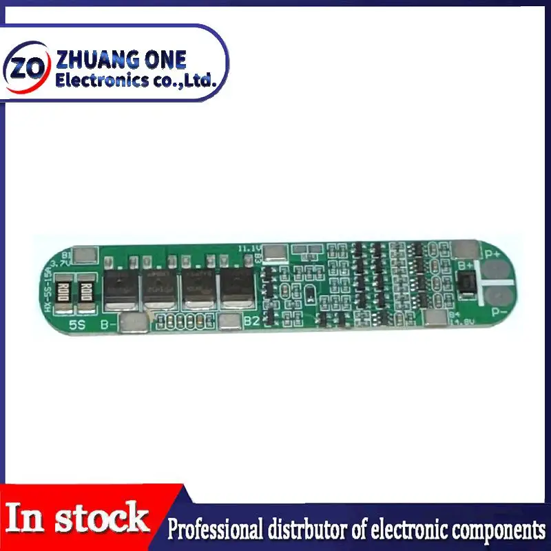 5S 15A Li-ion Lithium Battery 18650 Charger PCB BMS 18.5V Cell Protection Board Integrated Circuits