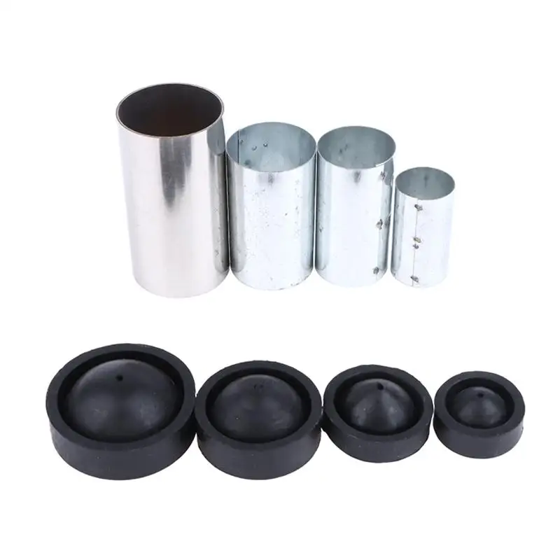 

New 1PCS Aluminum Casting Flask With 1 Rubber Sprue Base 20/25/30/35mm Plaster Mold Processing Tools For Jewelry Making