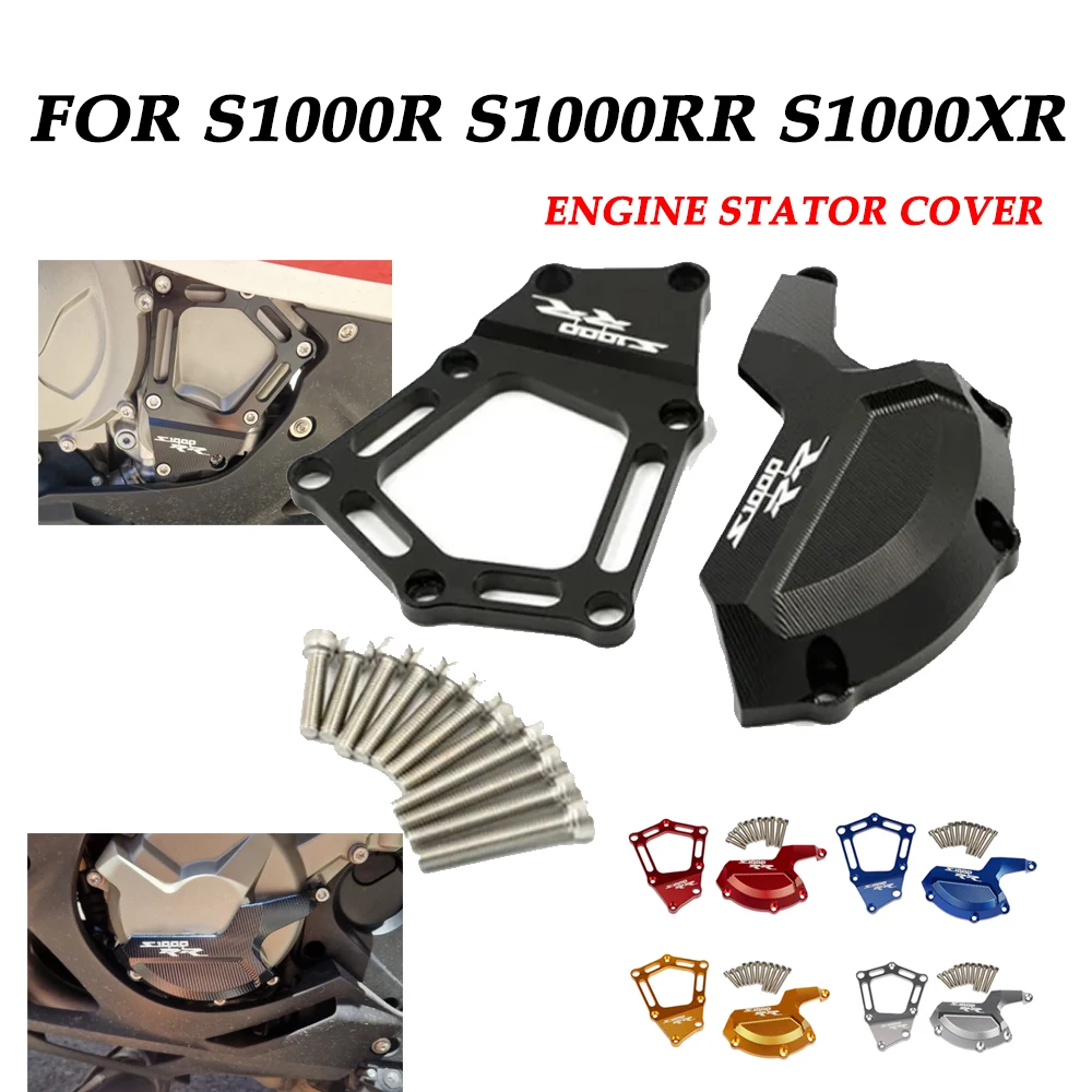 

For BMW S1000RR S1000R S 1000 R S1000 RR XR S1000XR Motorcycle Accessories Engine Stator Cover Protector Side Case Slider Guard