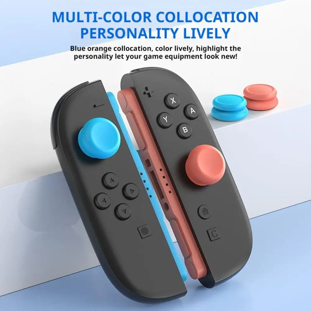 Silicone Cap For NS2 Mushroom Head Protective Cap For Switch 2 Joystick Silicone Cap Game Replacement Accessories