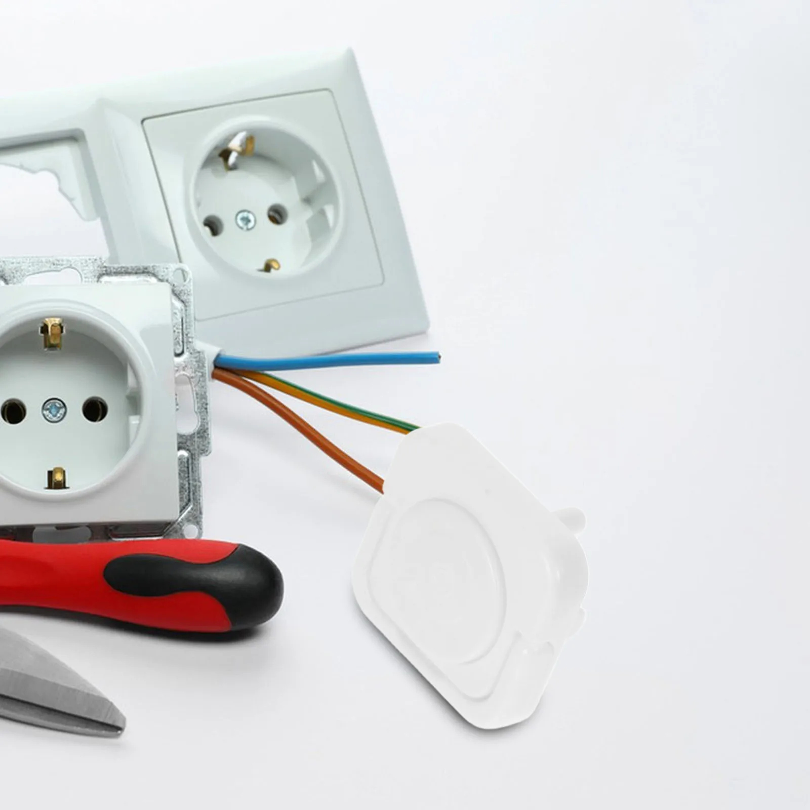 

12Pcs Electrical Socket Covers Plug Protector Baby Proof Power Outlet Cover for American Style 2-Prong 3-Prong