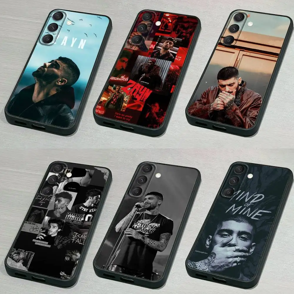 

Z-Zayn M-Malik Singer Phone Case For Samsung S 25,24,23,22,30,21,10,9,Ultra,Plus,Lite,FE,4,5G Black Soft Case