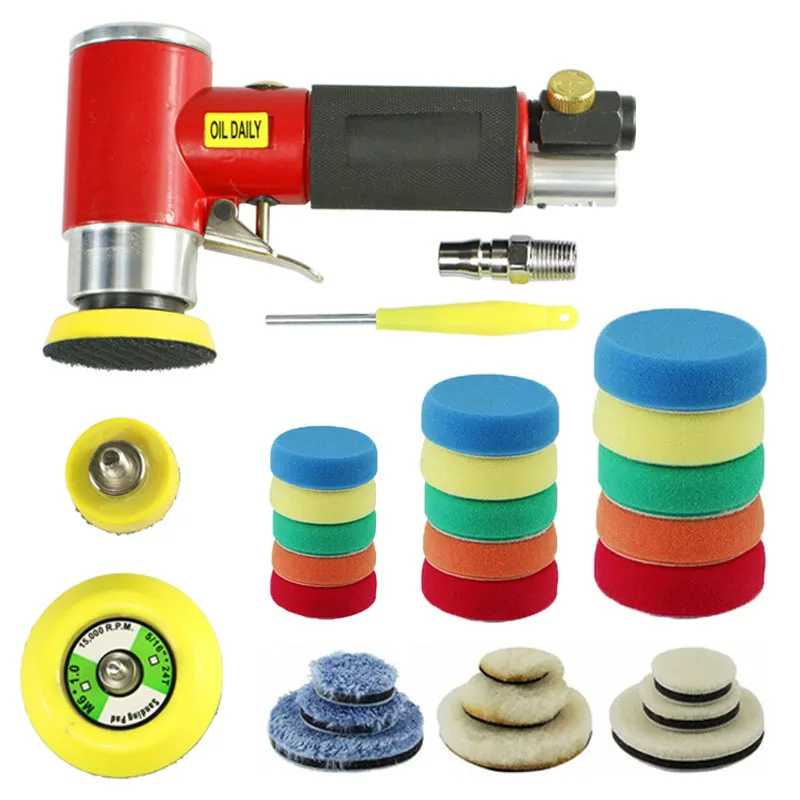 

2 inch 3 inch pneumatic polishing machine sandpaper machine sander car waxing machine small grinder