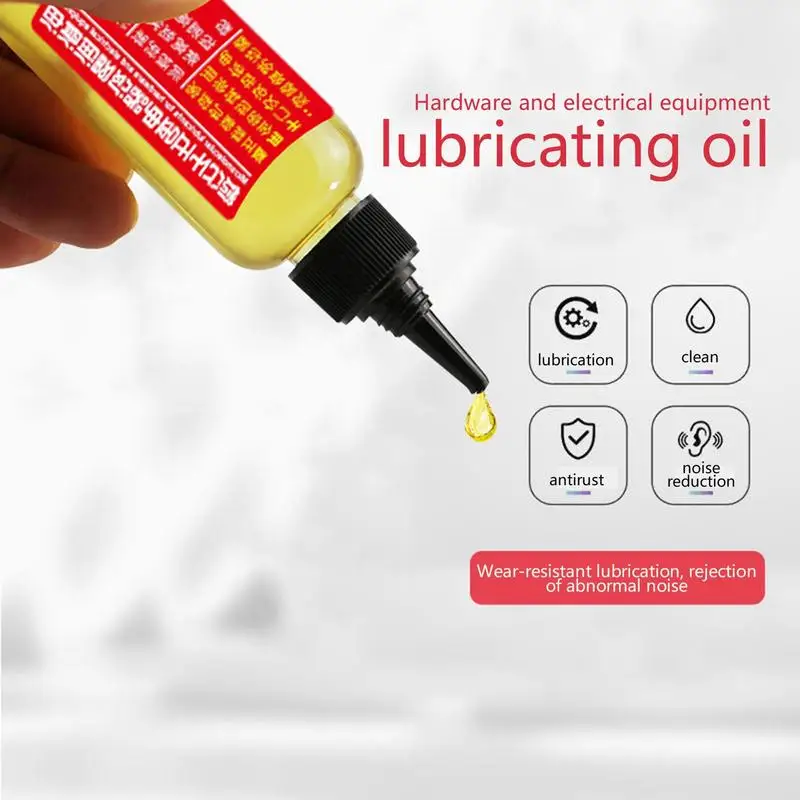 Bike Lubricant 60 ML Chain Oil Lubricant For Bicycle Easy Use Multifunctional Long Lasting Dry Chain Lube For Door Lock Gear Bic