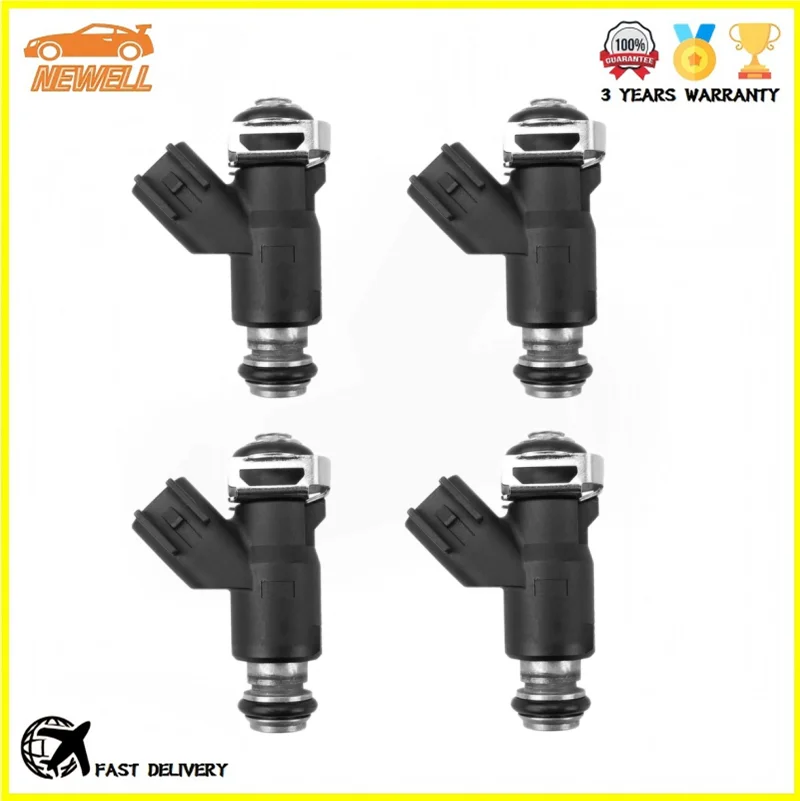 

4pcs 28160355 16400-004C-0000 2 Holes Fuel Injector For Hisun EFI 500 & 550 Massimo Cub Cadet Coleman Engine Nozzle