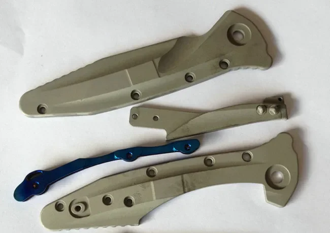 Mict DeltaFos Knife Drop Tanto D2 Blade TC4 Titanium Handle Outdoor EDC Survival Tool Knives - view 5