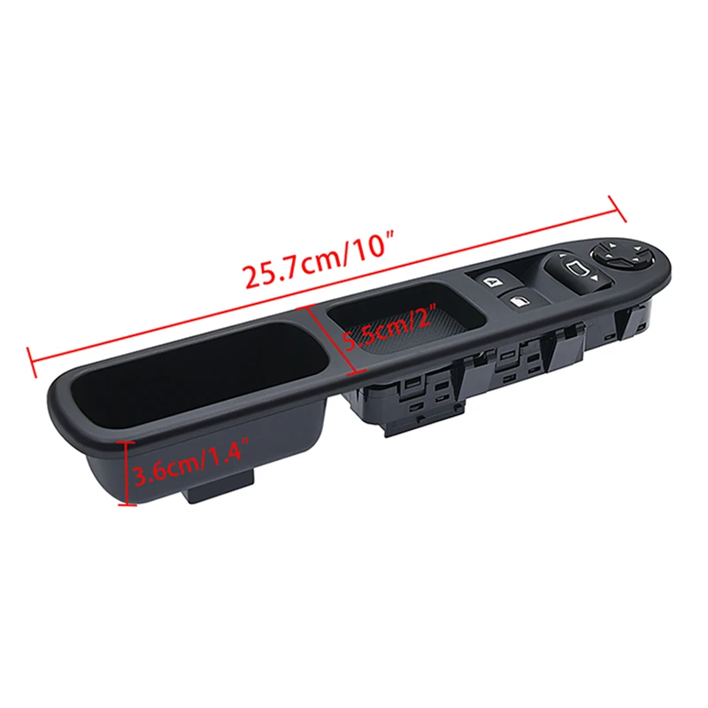 6554QC Auto Elektrische Fensterheber Control Schalter Für Peugeot 207 Citroen C3 Picasso 2007-2014 Regler Hebe Taste 6554.QC – Detail 4