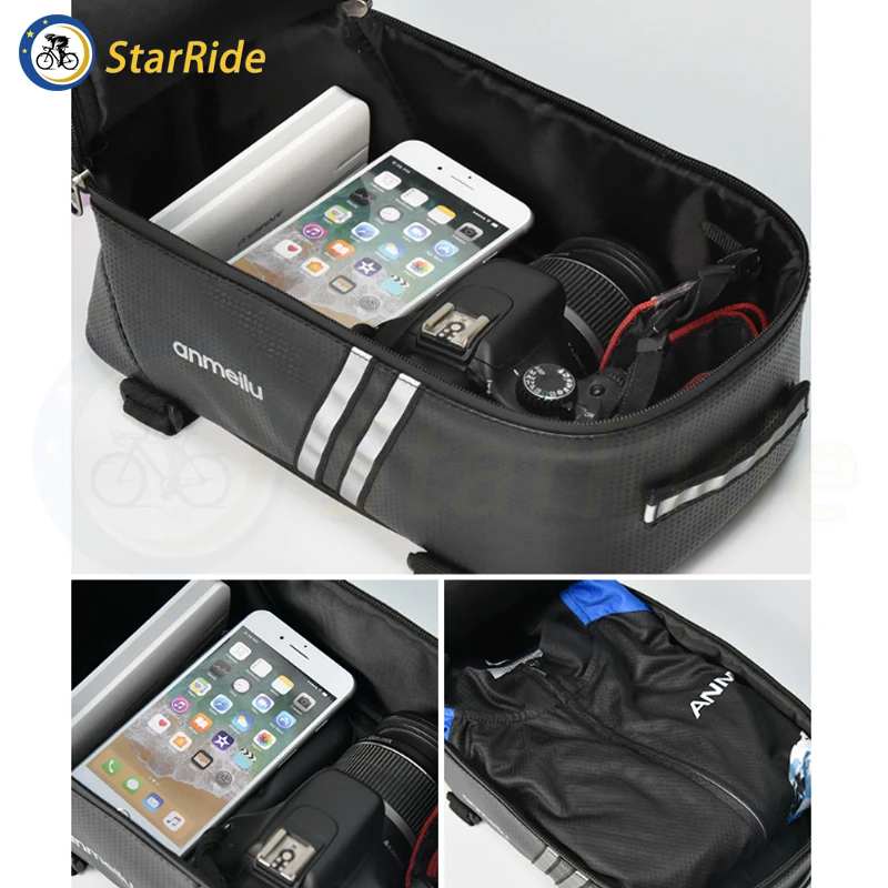 Universal Electric Scooter Rear Rack Waterproof Pack Storage Bag for KUGOO M4 Pro XIAOMI M365 Electric Scooter trunk Accessories