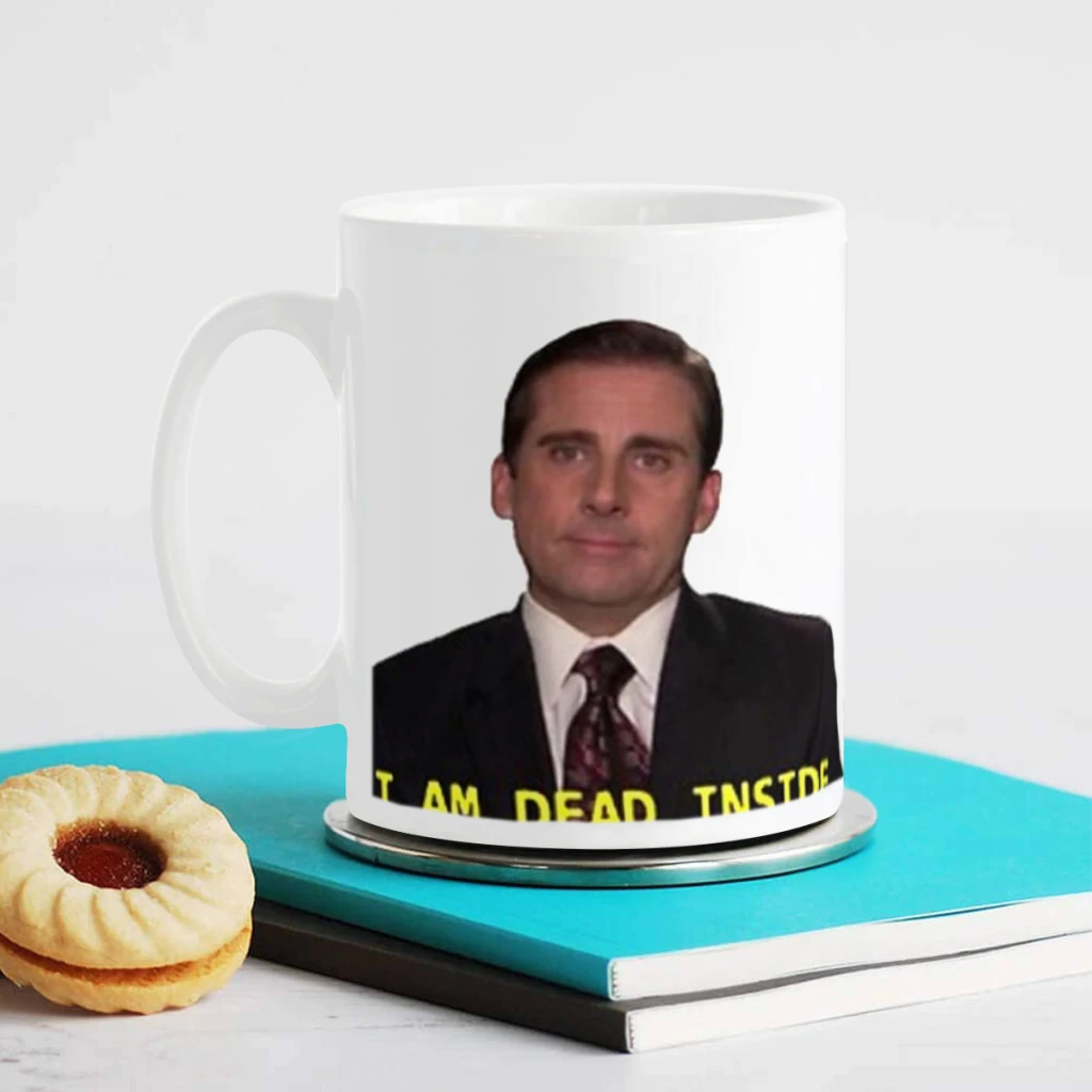 Michael Scott Quotes from The Office Tea Coffee Mugs Bachelorette Party Team Groomsman Cups Wedding Gifts