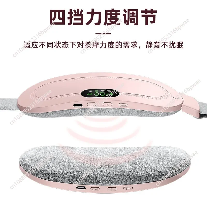 Wholesale Portable Electric Period Pain Relief Device Massager Warm Palace Belt Treasure Heating Pad for Menstrual Cramps Women