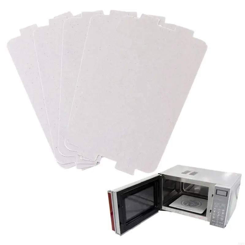 J6PE 5PCS 전자 레인지 오븐 미카 플레이트 시트 두꺼운 교체 부품 107x64mm MIDEA.