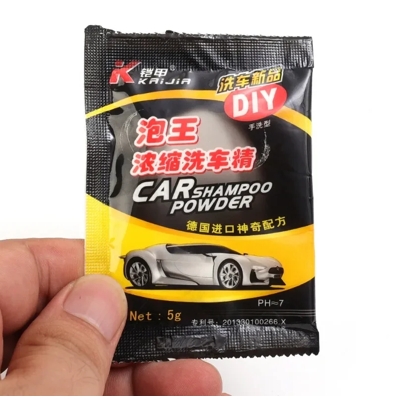 Car Cleaning Shampoo Powder Auto Body Strong Washing Agent Foam Cleaning Tools Car Wash Maintenance Cleaning Agent