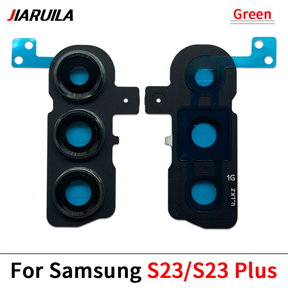 10 قطعة ، لهاتف سامسونج S23 Plus Ultra S918 S911 S916 عدسة خلفية للكاميرا الخلفية مع أجزاء إصلاح الإطار #2