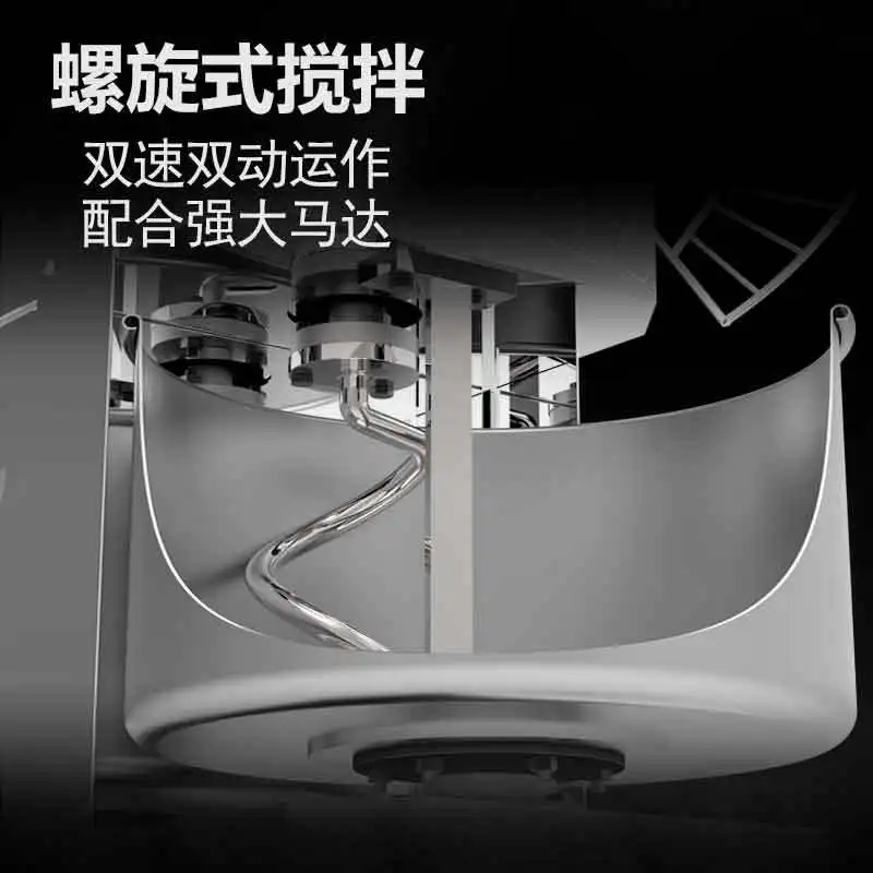 Double Speed Double Action Dough Mixer Commercial 10/15/25 Kg Dough Mixer Stainless Steel Egg Beater Automatic Mixer