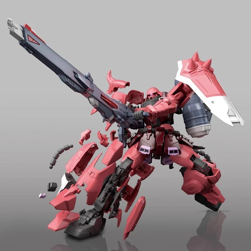 Bandai MG Zaku นักรบกันดั้มโมเดลที่ประกอบ ZGMF-1000เมชาของเล่นหุ่นยนต์สุดเท่เครื่องประดับอะนิเมะของขวัญวันเกิด