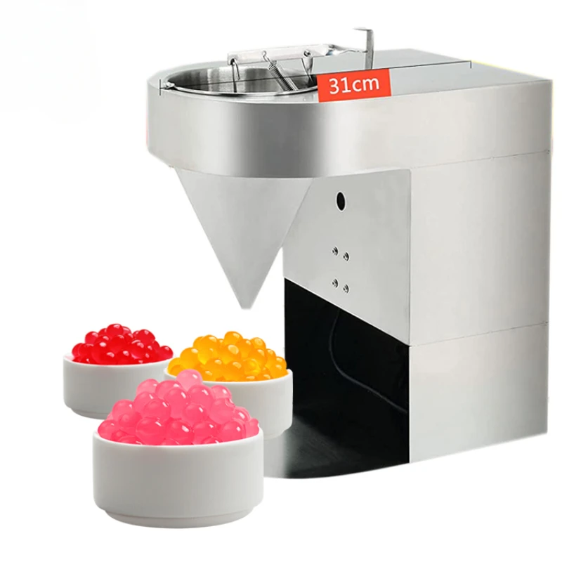 

Commercial Fruit Juice Popping Boba Maker Small Ball Bubble Tea Making Machine