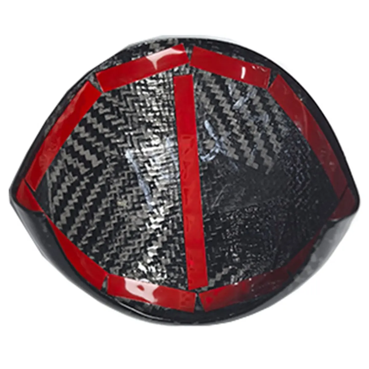 # Pièces et accessoires automobiles 78N, véritable boîtier de jauge de tableau de bord central en fibre de carbone (motif fibre