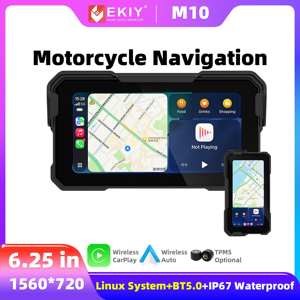 ekiy-dispositivo-portatil-de-625-pulgadas-con-alimentacion-usb-compatible-con-carplay-inalambrico-android-auto-gps-y-sistema-tpms-resistente-al-agua-ip67-ideal-para-motocicletas-y-automoviles