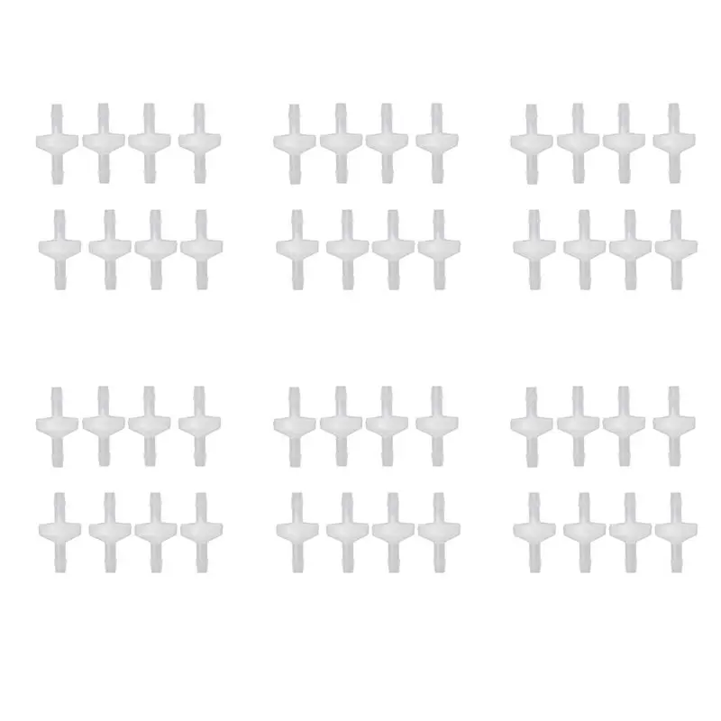 

SEWS-48 шт. 1/4-дюймовые обратные клапаны 6 мм из ПВДФ, встраиваемые, для топлива, газа, жидкостей, воздуха