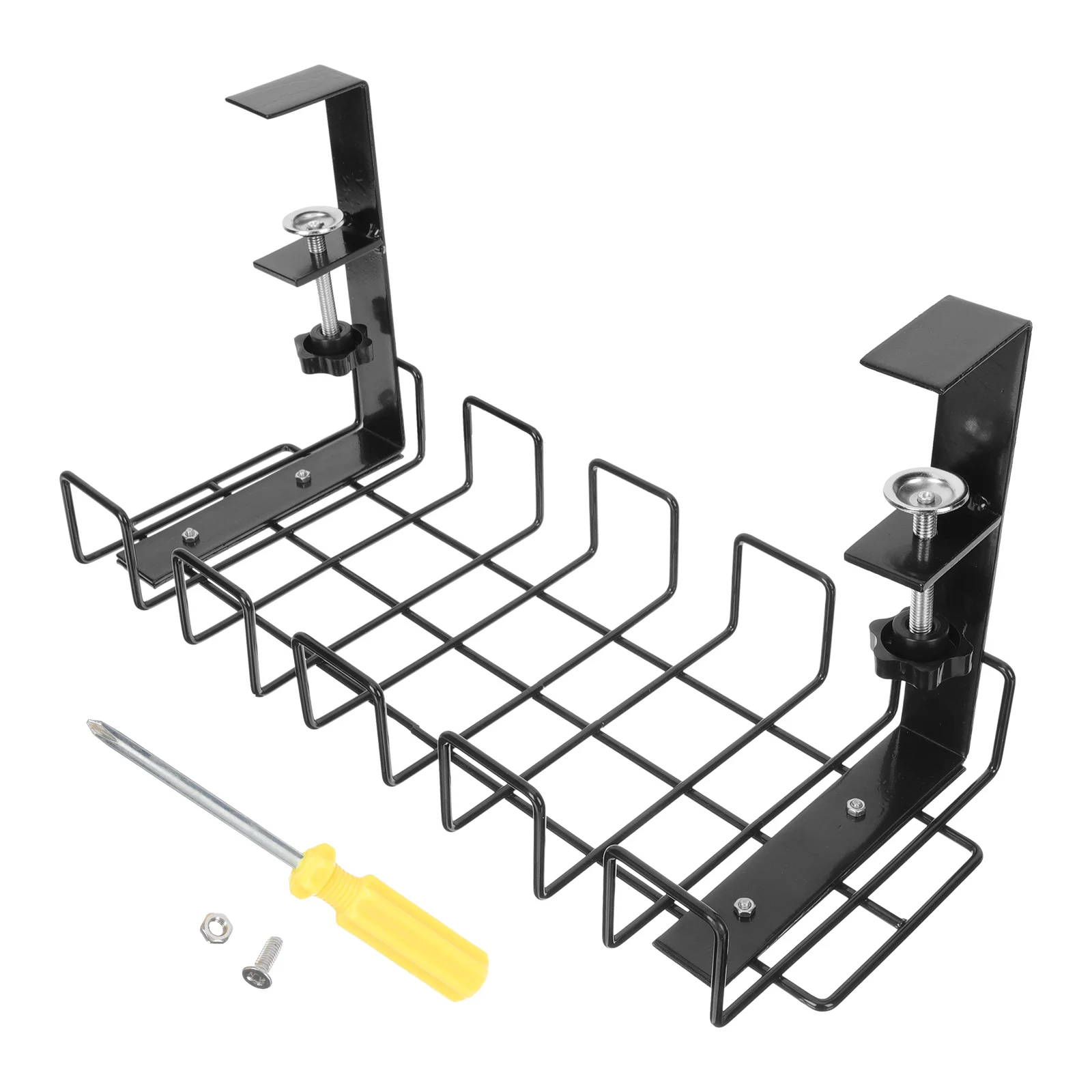 

Wire Storage Rack Cable Holder Desk Organizer Premium Iron Multi Functional Management Shelves Household Stand VersatileBracket
