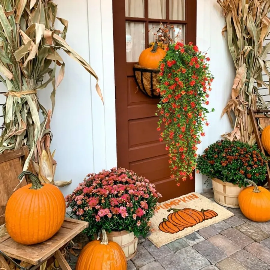 80 سنتيمتر الاصطناعي شنقا زهرة كاذبة الروطان الصفصاف الروطان زهرة الاصطناعي شنقا الموز للمنزل حديقة الجدار الديكور