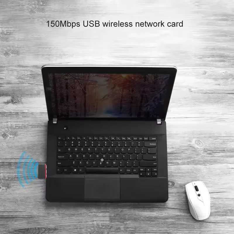 Mini USB Wifi Adapter 802.11b/g/n RTL8188 Antenna 150Mbps Wireless Receiver Dongle Network Card External WiFi For Desktop Laptop