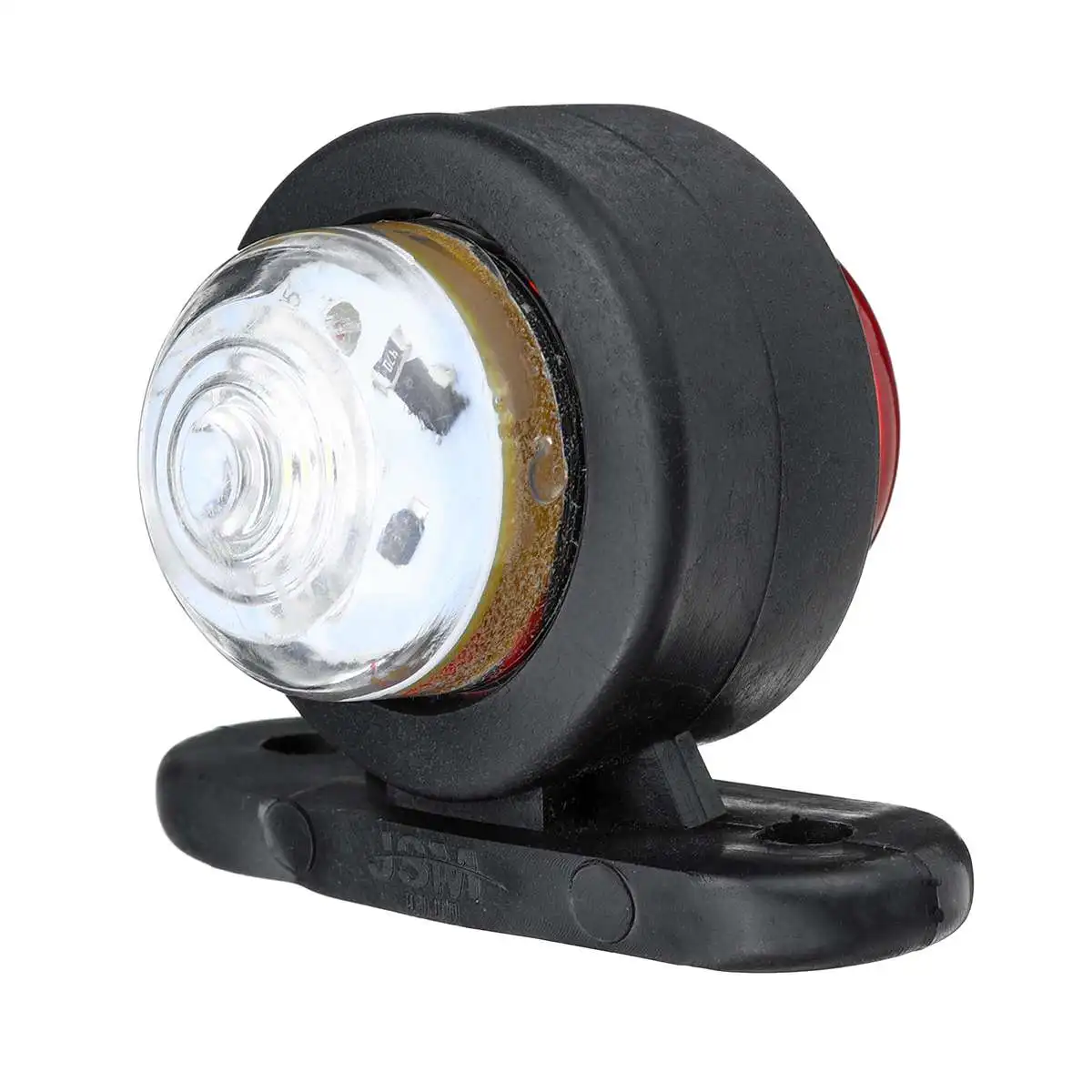 1pcs Mini Car Side Marker Lights Outline Lamps Waterproof Red White Universal Truck Trailer Caravan Lorry Van 12V 24V