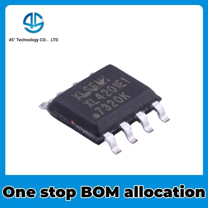 20PCS Brand new original XL4201 XL4201E1 patch SOP8 3A voltage reducing single-chip car charging chip NEW IC Chip