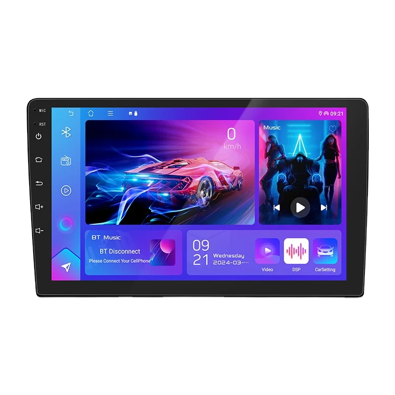 

P15 Android 13 Автомобильное радио 4k Аудио Авторадио Android 2 Din 7/9/10,1-дюймовый Carplay Восьмиядерный 1,8 ГГц Автомобильная стереосистема