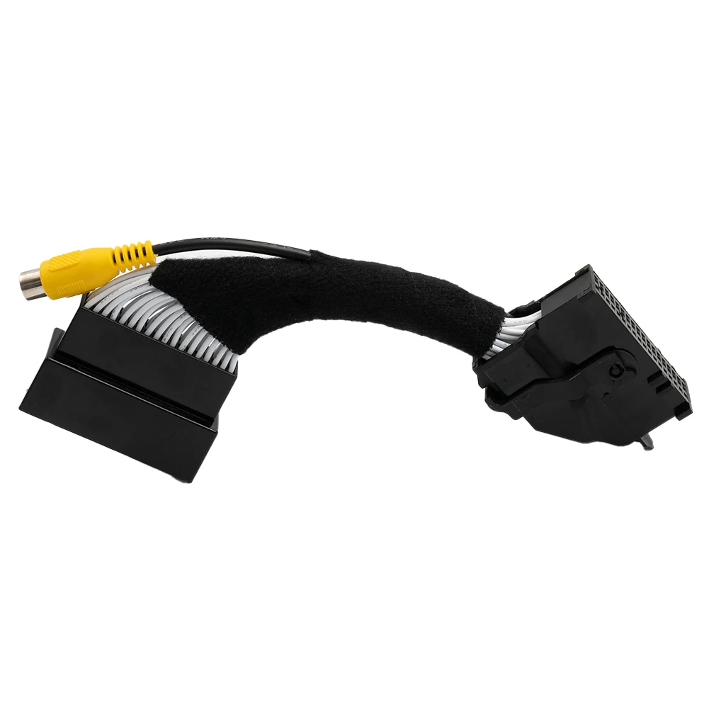 Car Navigation System Reversing Rear View Camera Adapter Cables Harness For Ford SYNC  2 3 Camera Input Adapter RCA