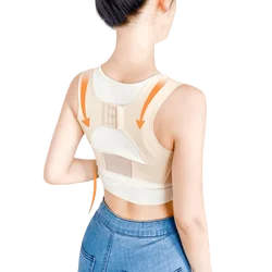 Posture Corrector for Women Clavicle Support Adjustable Breathable Back Support Brace Shapewear Corset Humpback Correction Belt