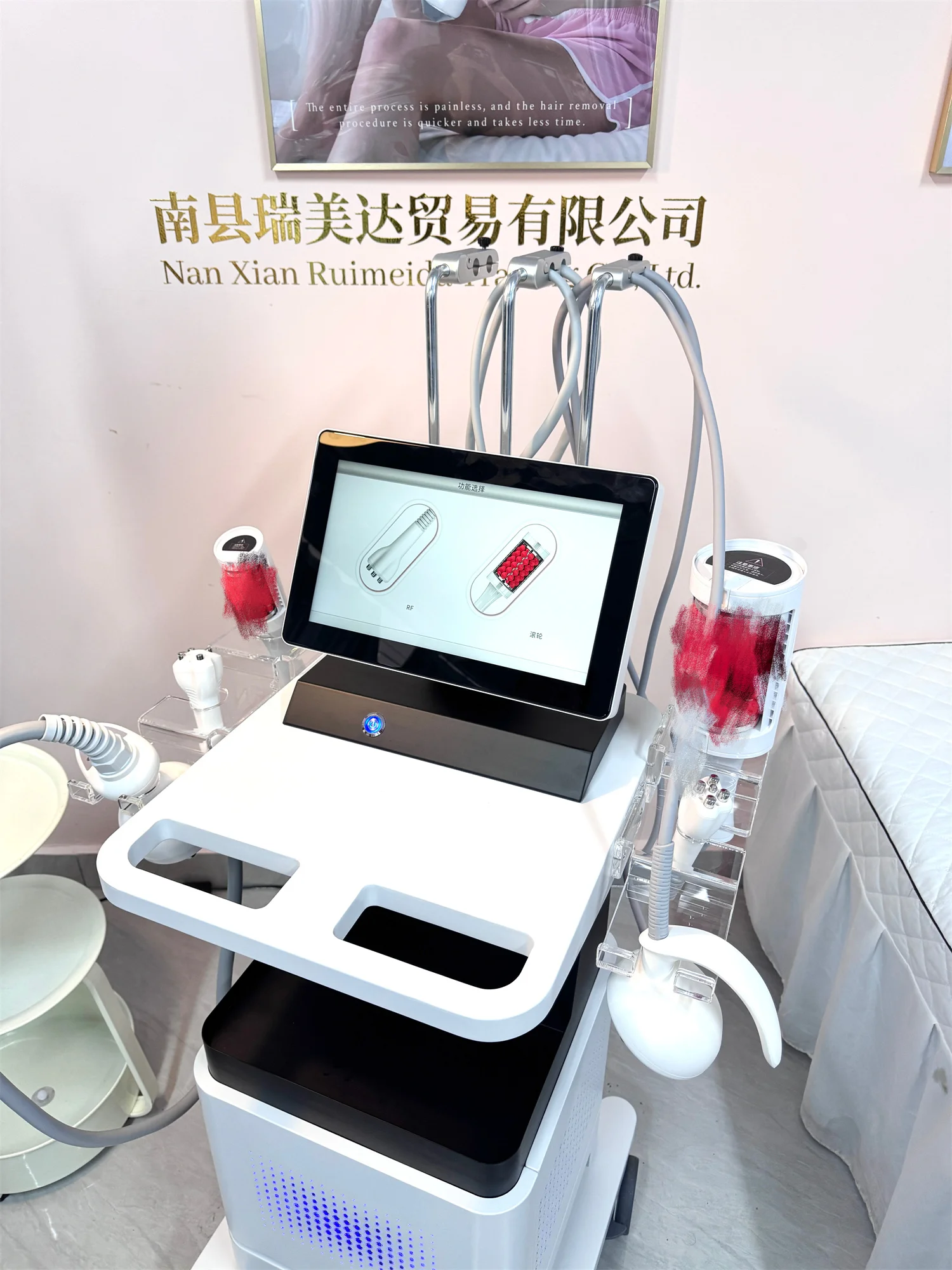 

New product home use slimming shaping fat ball lymph drainage inner ball weight loss beauty machine facial standing