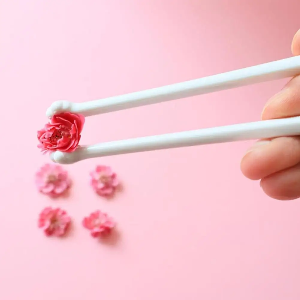 

2-парные кухонные принадлежности, палочки для еды с милыми кошачьими розовыми лапами, нескользящие многоразовые палочки для еды с кошачьими лапами, прочные инструменты для приготовления пищи, зажим для еды, подарок