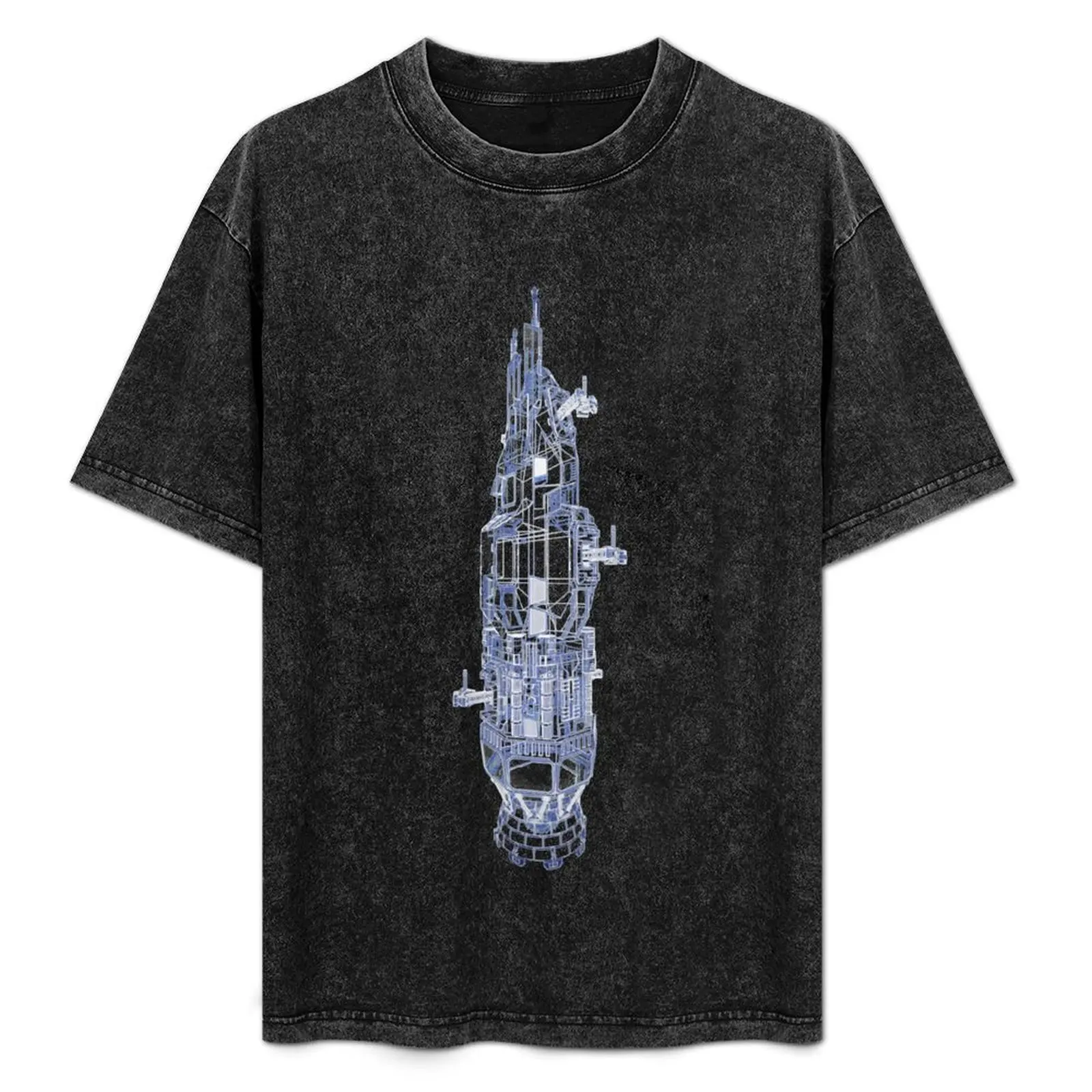 

Rocinante Technical Blueprint - The Expanse T-Shirt Summer Festival T-Shirt