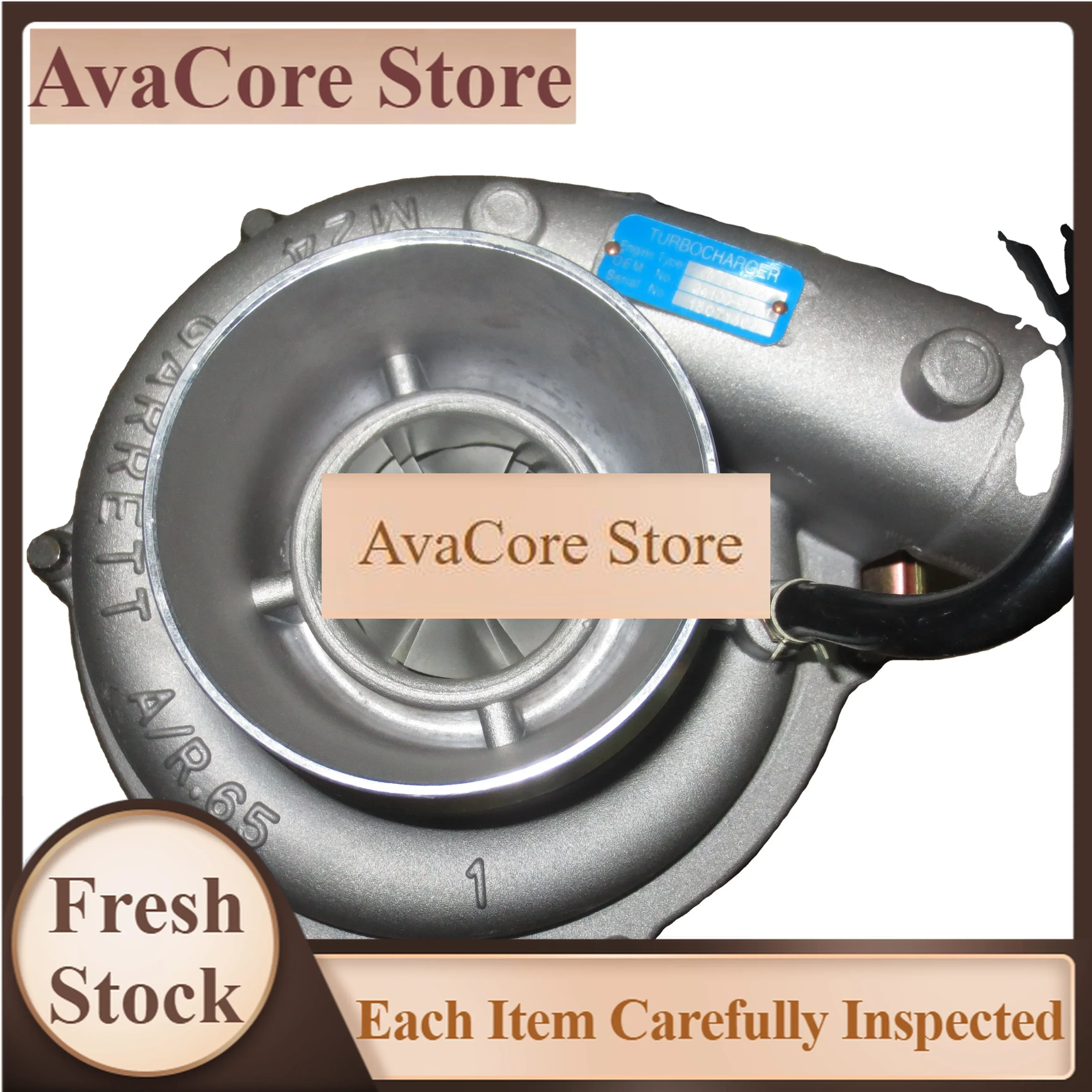 AvaCoreJ08CT-1 J08CT-2  Water Cooling Turbocharger Turbo  KTR110 For Excavator Engine