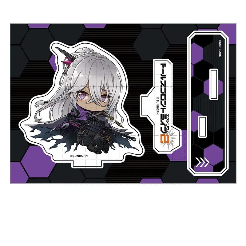 Jeu filles Frontline acrylique support poupée Anime UMP45 RO635 STAR-15 UMP9 M4A1 M16A1 Figure modèle plaque Cosplay jouet pour cadeau