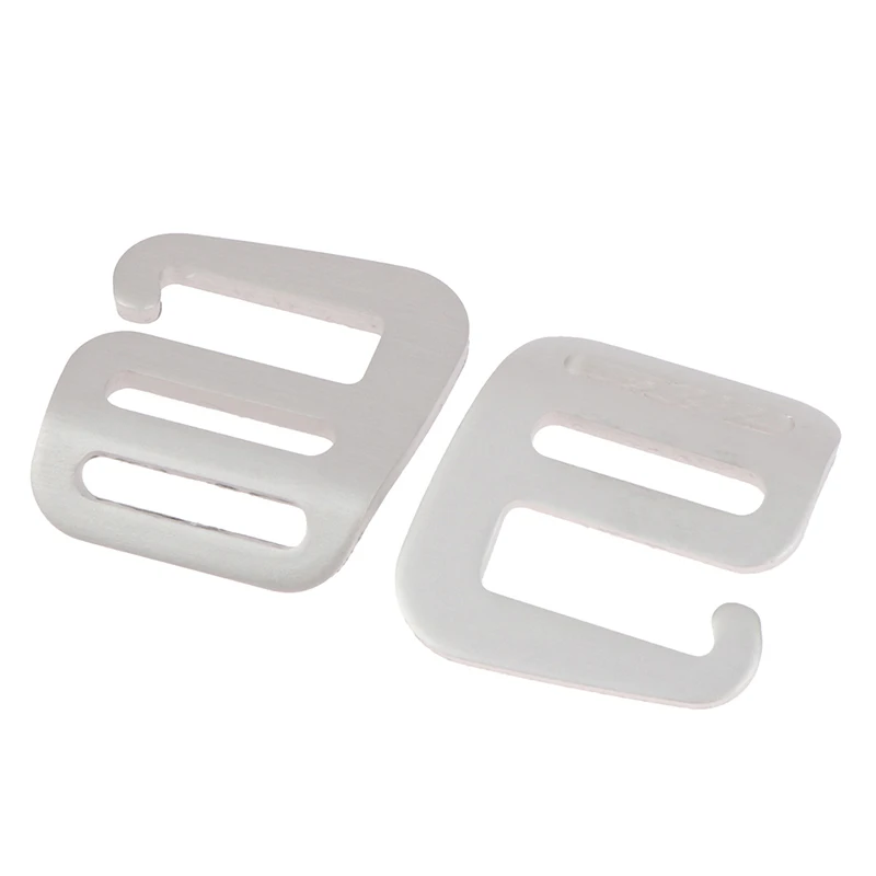 2Pcs G Aluminium Alloy Hook Webbing Quick Release Buckle For Outdoor Carabiners Backpack Bag Parts Luggage Strap Webbing