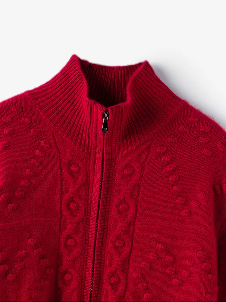 

Новое поступление, женский кардиган из 100% мериносовой шерсти, трикотаж, шикарный свитер на молнии, удобные изысканные повседневные свободные топы